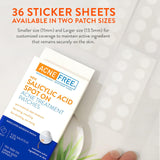 AcneFree Salicylic Acid Spot On Acne Treatment Patches 36ae