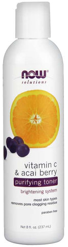 Now Foods Vitamin C & Acai Berry Purifying Toner