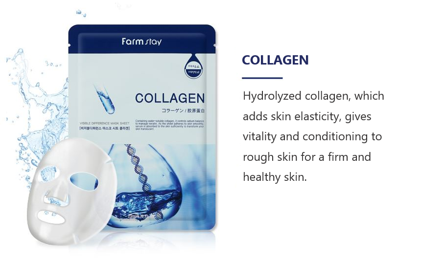 Farmstay Visible Difference Mask Sheet - Collagen – Glamorous Beauty