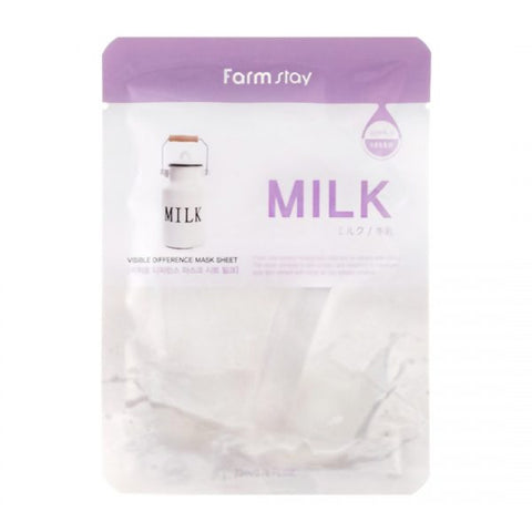 Farmstay Visible Difference Mask Sheet - Milk
