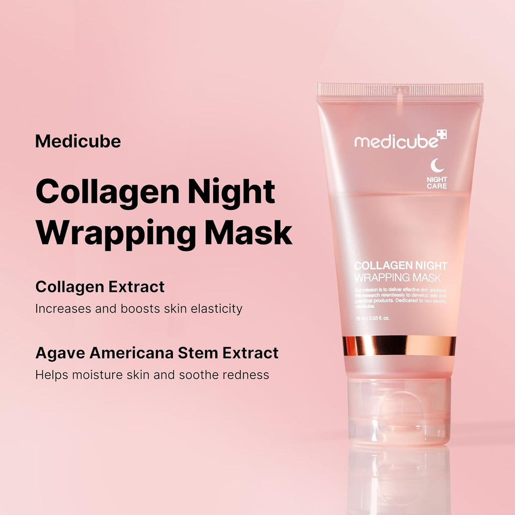Medicube Collagen Night Wrapping Mask - Glamorous Beauty