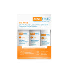 AcneFree Oil Free 24 HR Acne Clearing System 3PC Kit