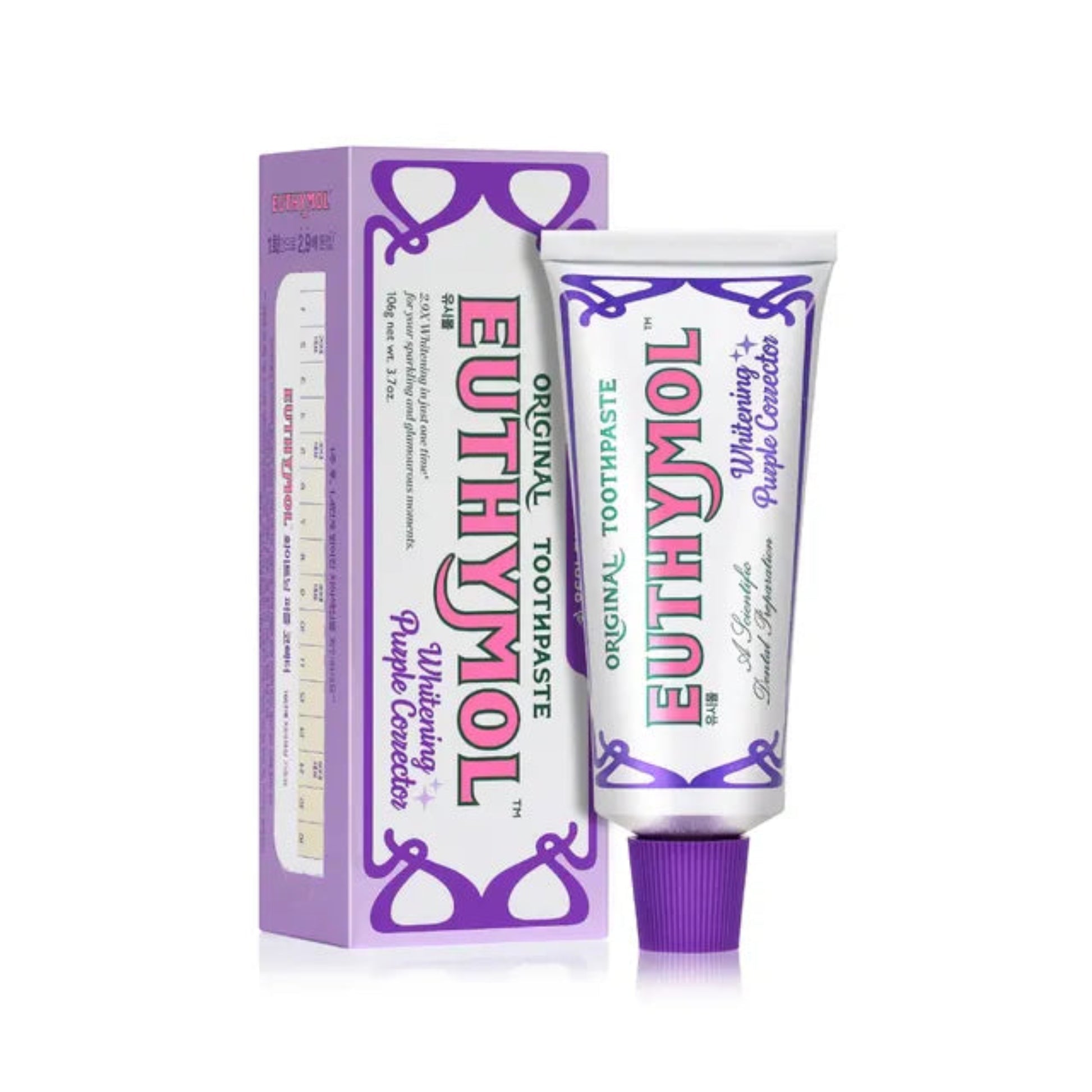Ginza Stefany Tokyo - EUTHYMOL Whitening Purple Corrector Toothpaste  106g