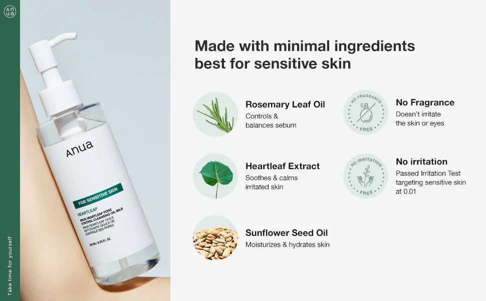 Anua Heartleaf Pore Control Cleansing Oil