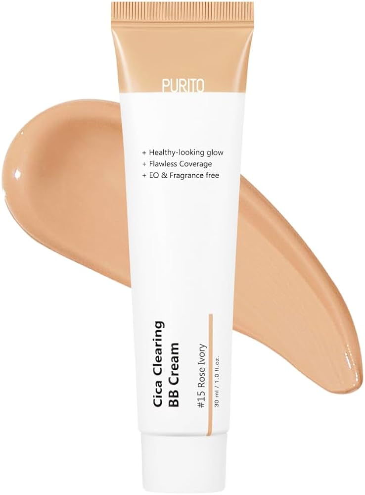 Purito SEOUL Cica Clearing BB Cream - 15 Rose Ivory