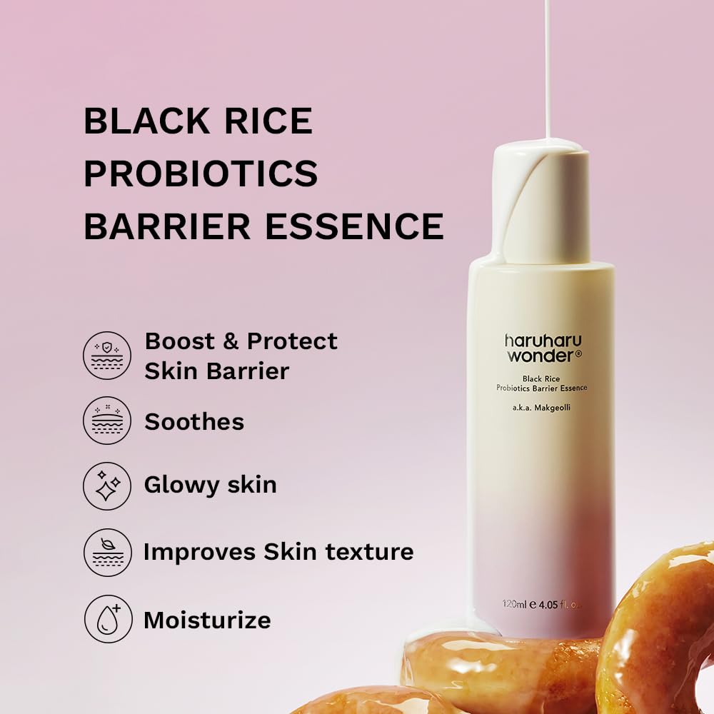 Haruharu Wonder  Black Rice Probiotics Barrier Essence