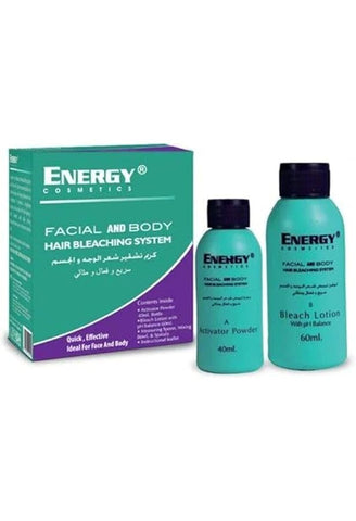 Energy Cosmetics Facial Bleaching System Kit