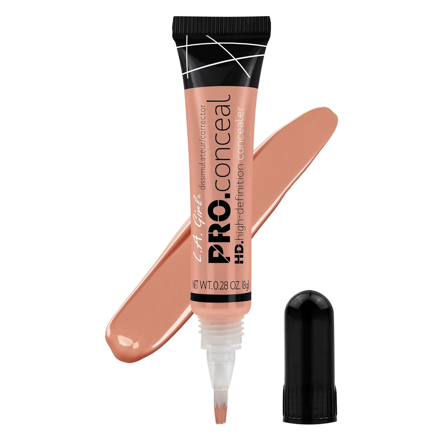 La Girl Hd Pro Conceal Corrector - Peach