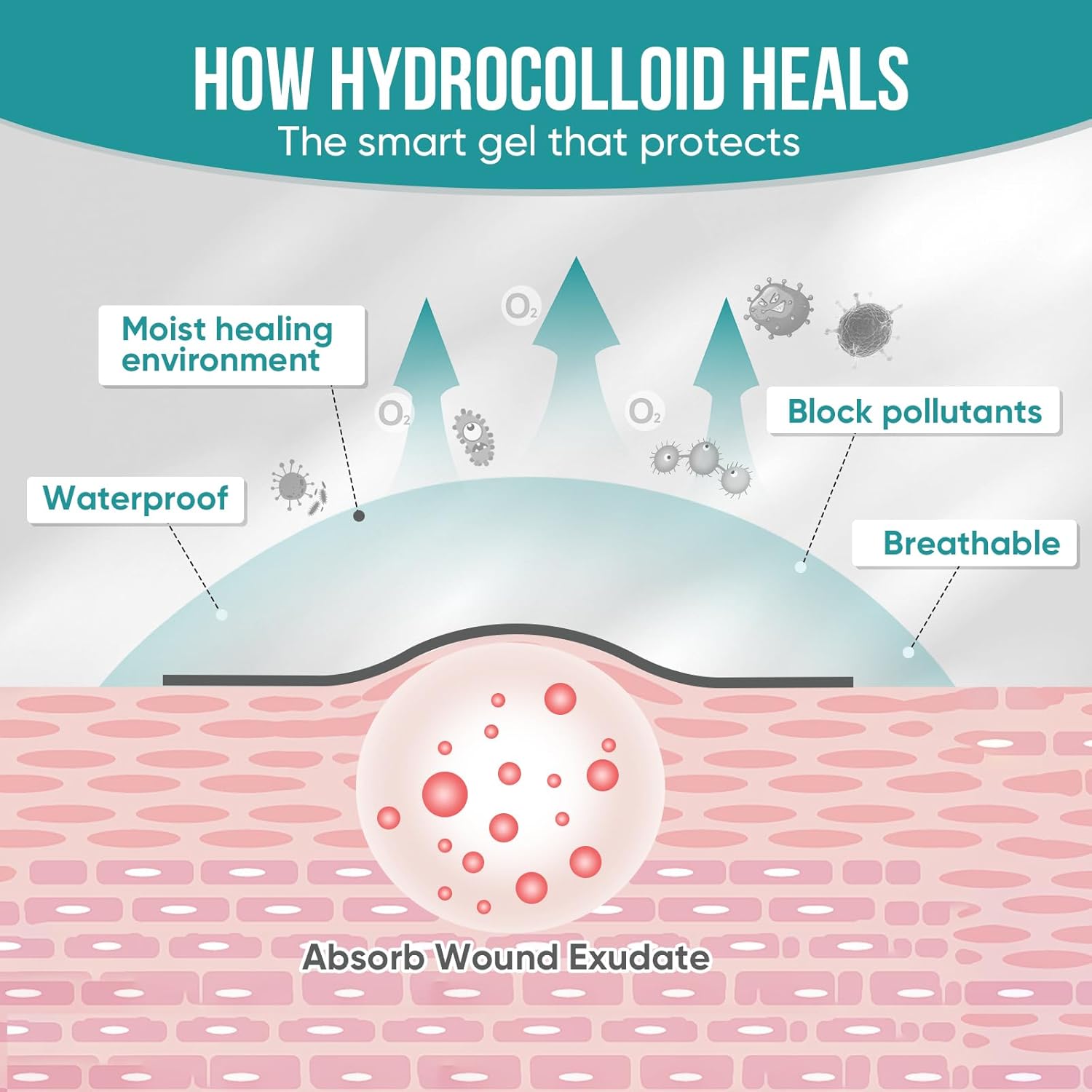 Hydrocolloid Roll for Wound Care - Glamorous Beauty