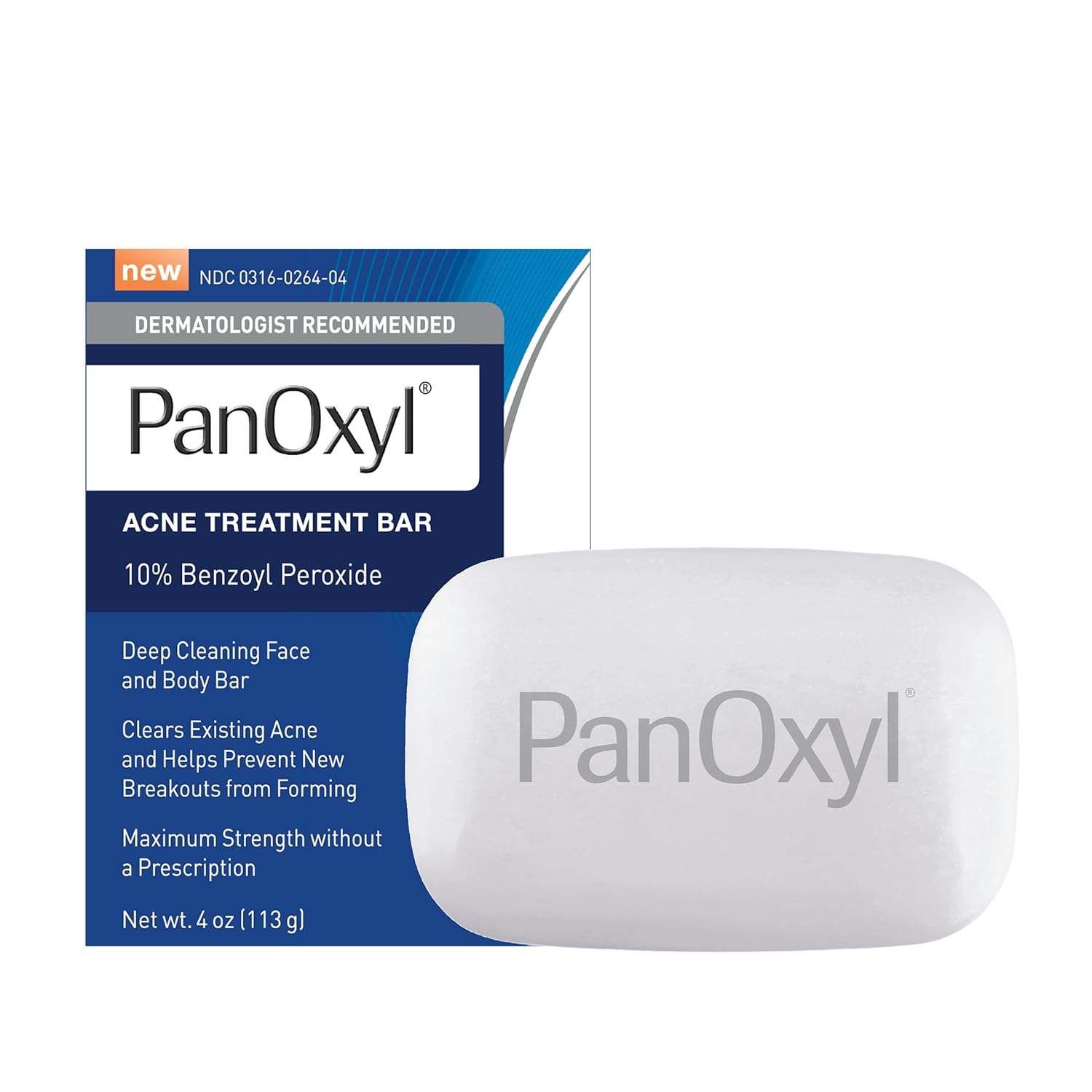 PanOxyl Acne Treatment Bar with 10% Benzoyl Peroxide