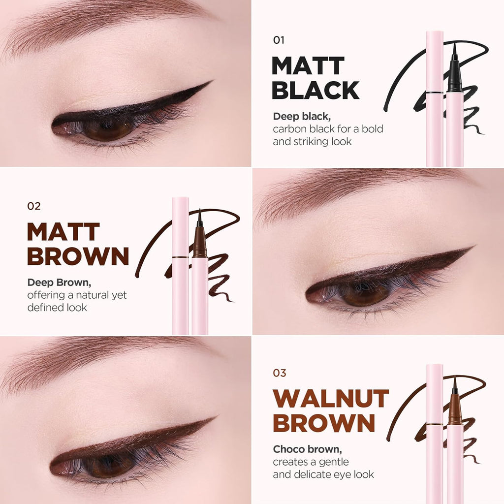 Lilybyred Am9 to Pm9 Survival Penliner - Matte Black