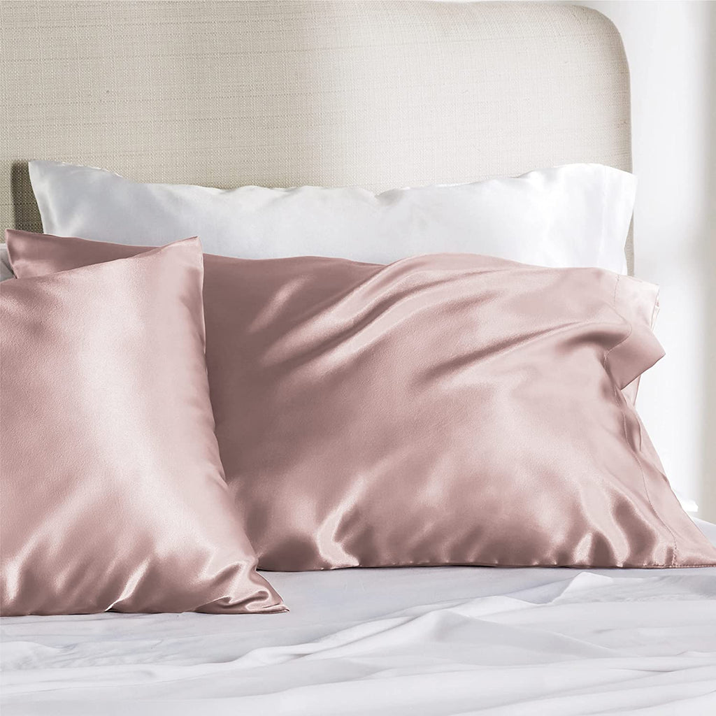 Bedsure Satin Pillowcase 2 Pack - Glamorous Beauty