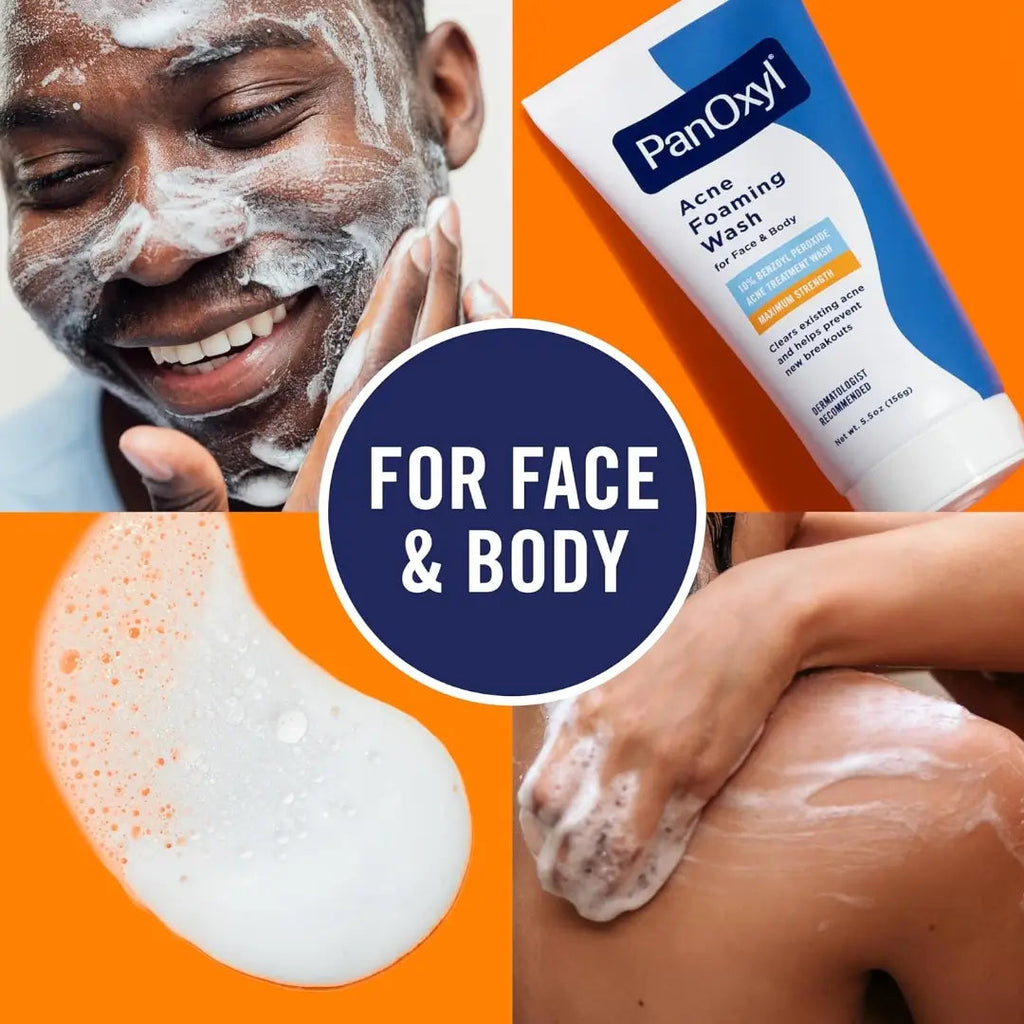 PanOxyl Foaming Acne Wash 10% Benzoyl Peroxide