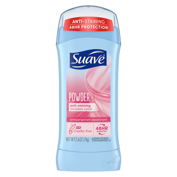 Suave pink Deodorant Women Antiperspirant - Powder