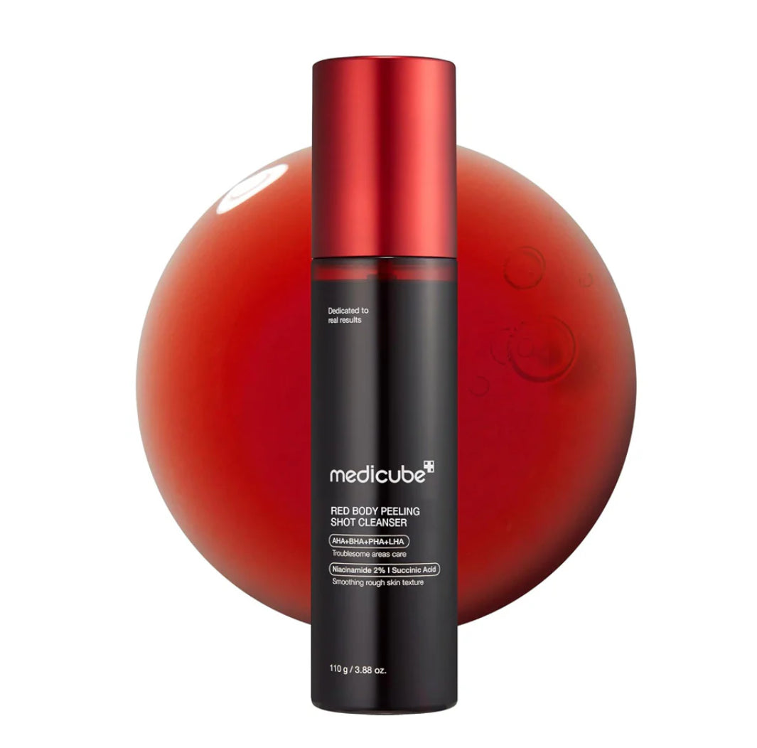 Medicube Red Acne Body Peeling Shot - Glamorous Beauty