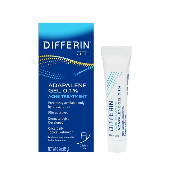 Differin Adapalene Gel 0.1% Acne Treatment - Glamorous Beauty