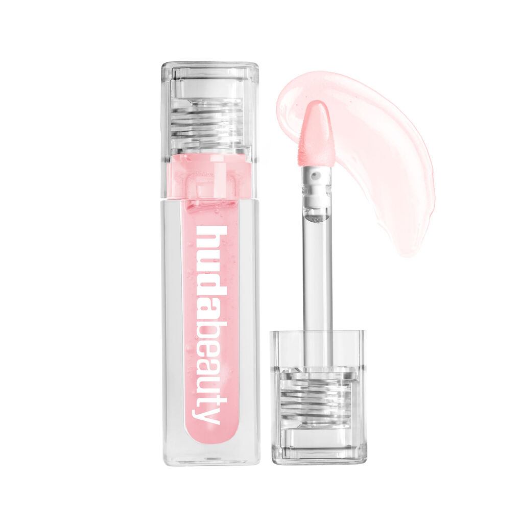 Huda Beauty Faux Filler Extra Shine Lip Oil - Pink Lady
