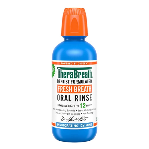 Therabreath Fresh Breath Oral Rinse - Invigorating Icy Mint