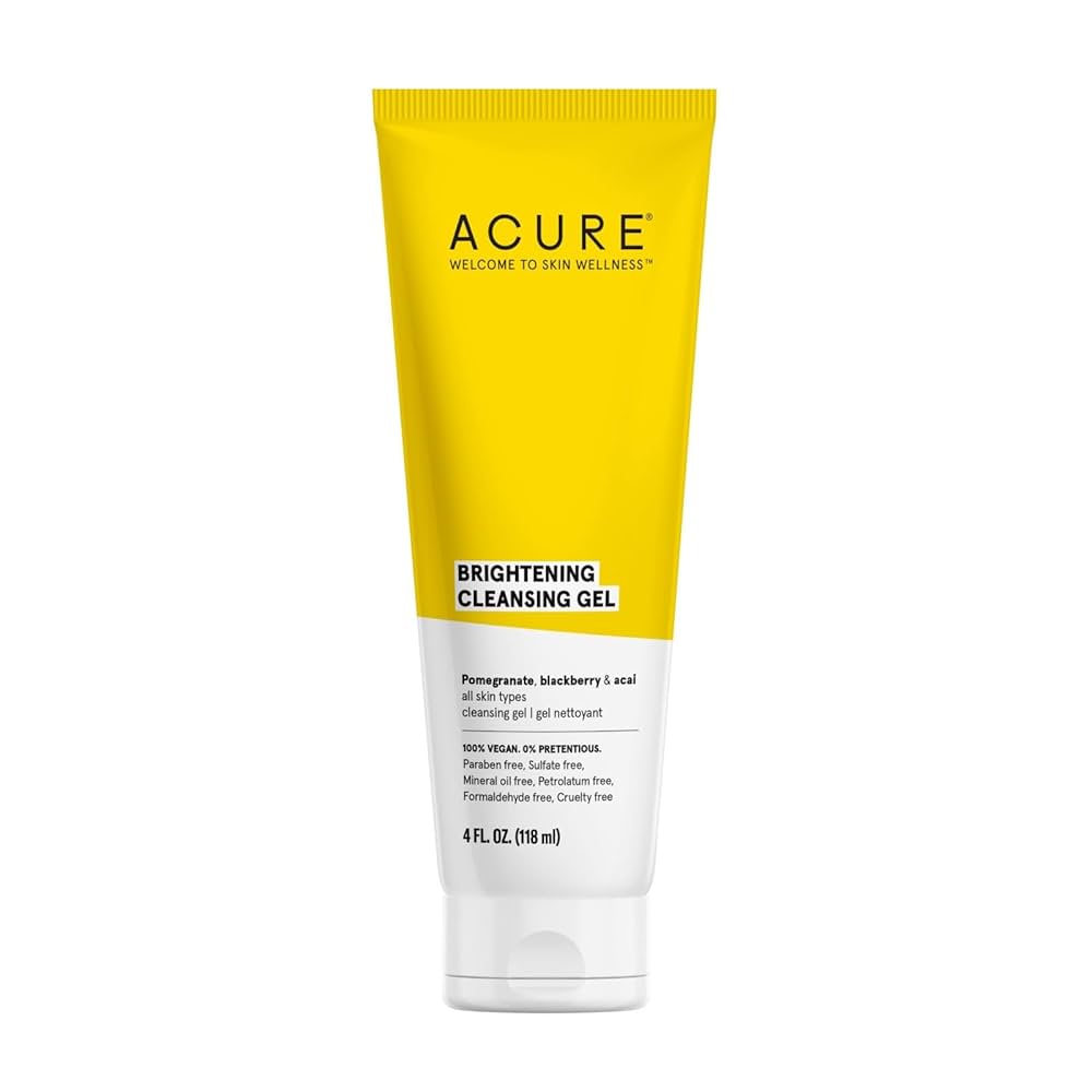 Acure Brightening Facial Gel Cleanser