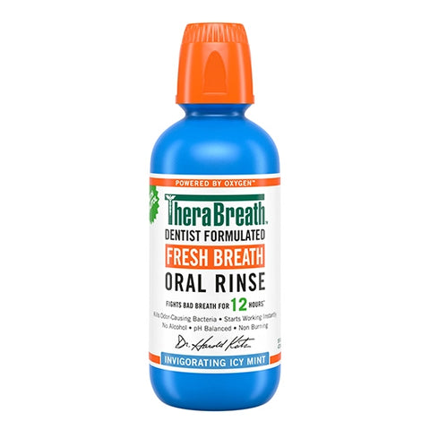 Therabreath Fresh Breath Oral Rinse - Invigorating Icy Mint