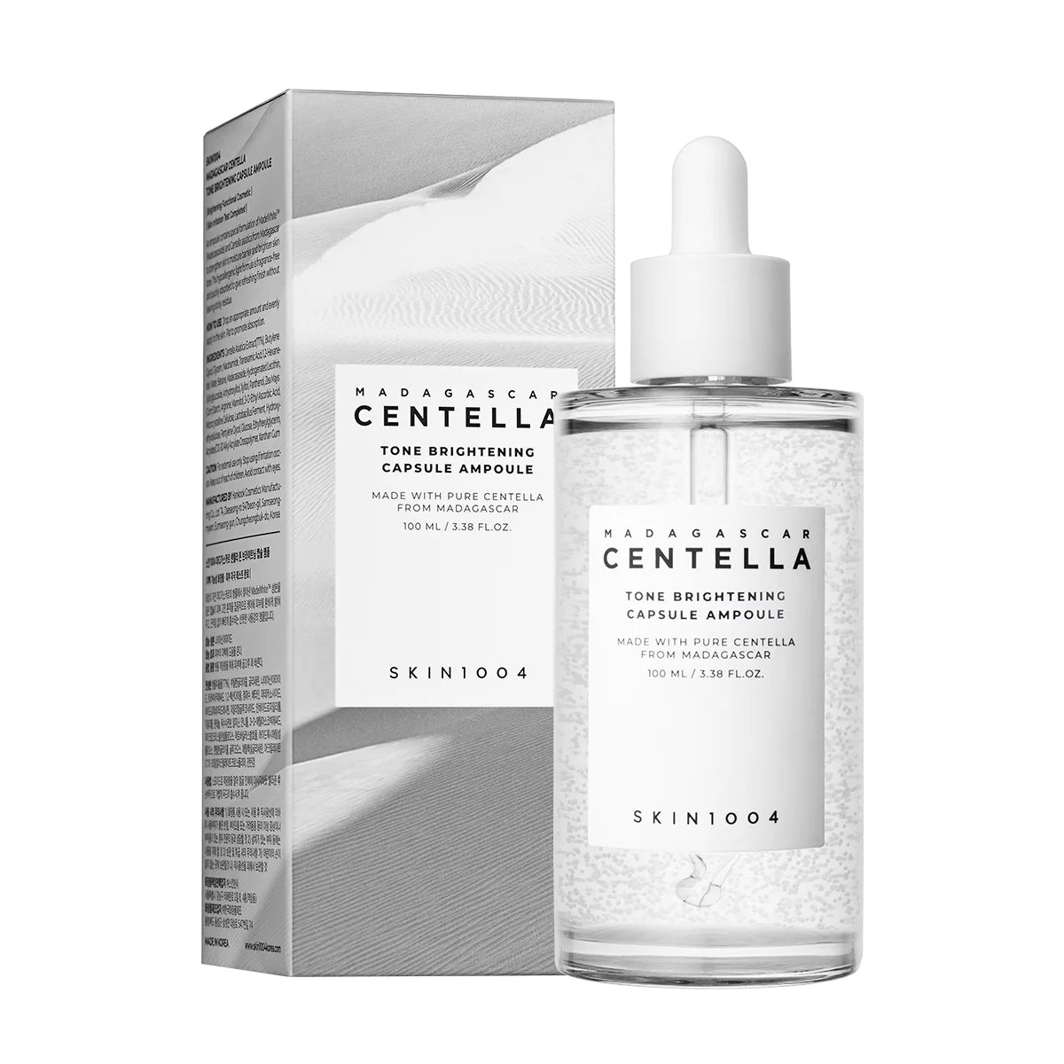 SKIN1004 Centella Tone Brightening Ampoule ( 100,50,30 ml) - Glamorous Beauty