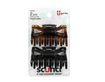 Scunci Jaw Clips 2 Pieces