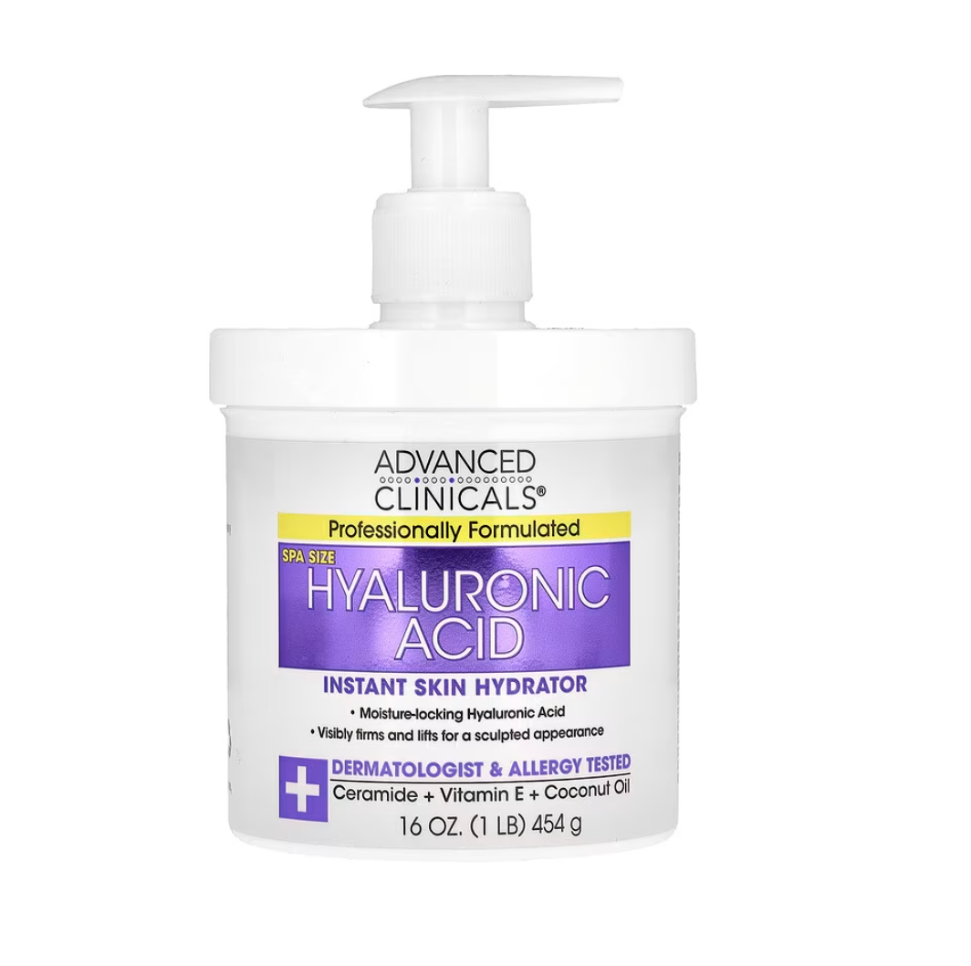 Advanced Clinicals Hyaluronic Acid Instant Skin Hydrator