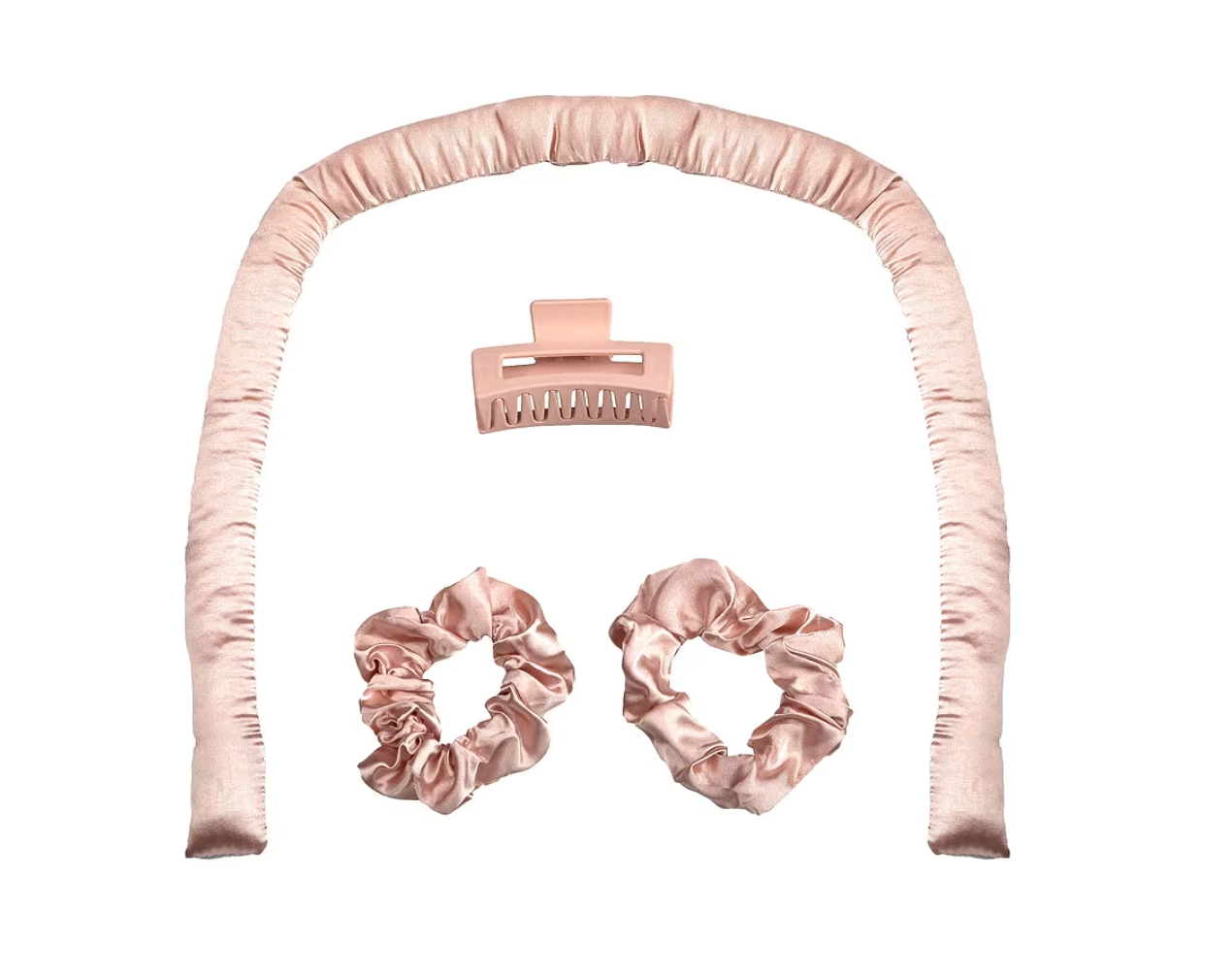 Giovanni Heatless Satin Hair Curling Set 4 Pieces