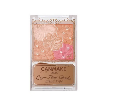 CANMAKE Glow Fleur Cheeks Blend - B01 Cotton Coral