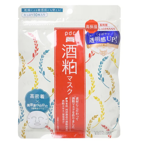 PDC Wafood Made Sake Lees Sheet Mask