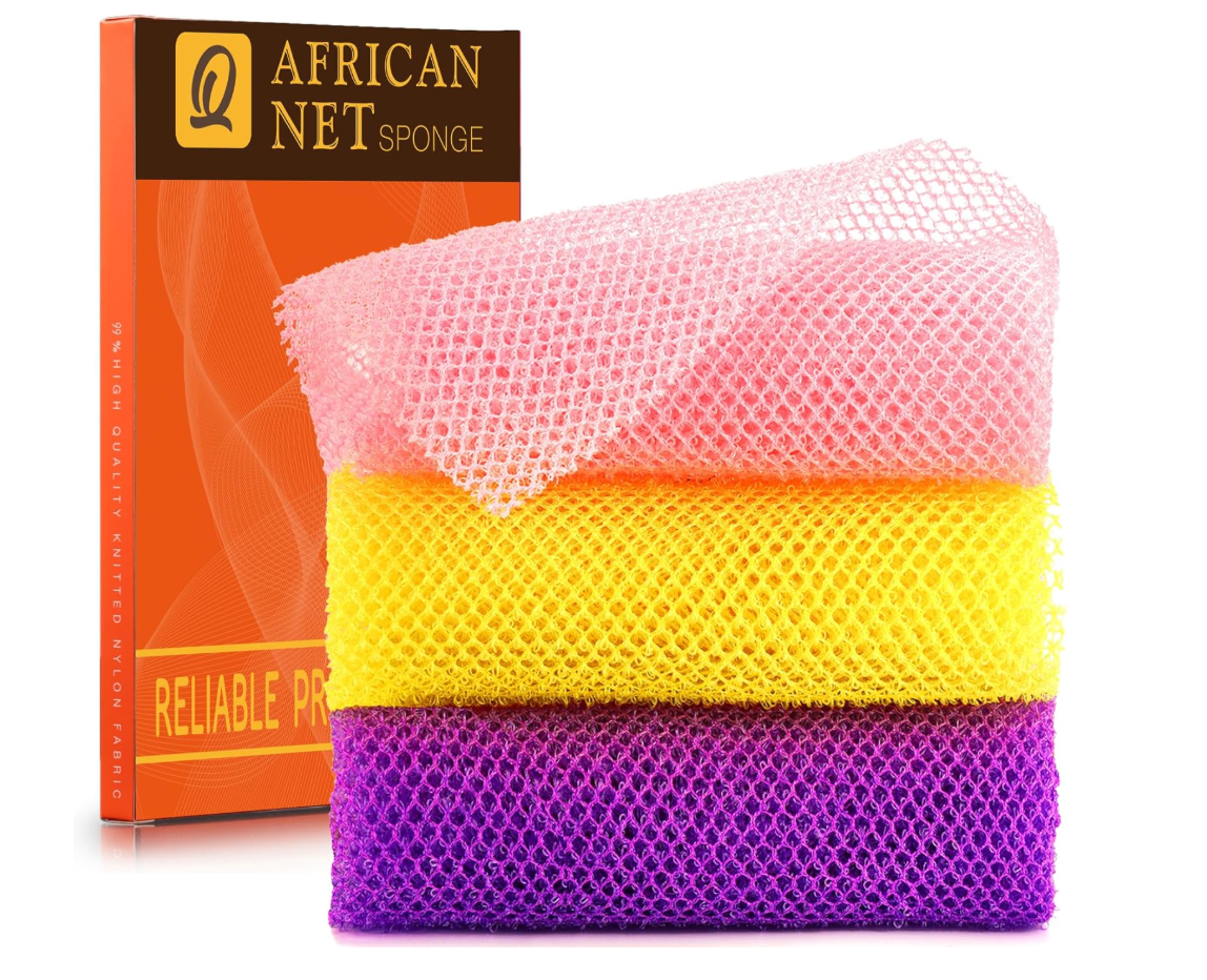 African Exfoliating Net Bath Sponge