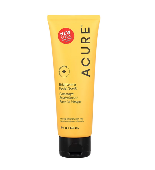 Acure Brightening Facial Scrub - Glamorous Beauty