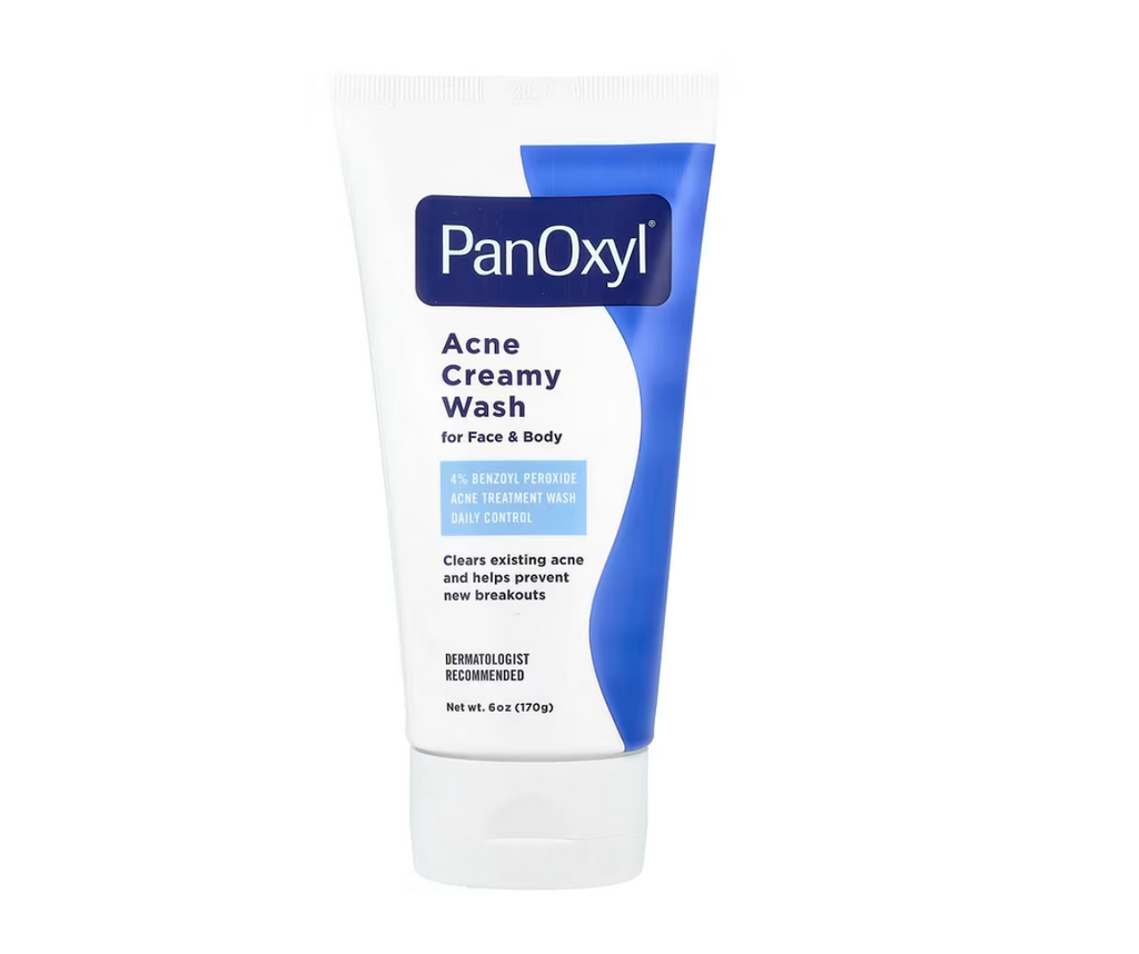 PanOxyl Creamy Acne Wash, Daily Control, 4% Benzoyl Peroxide