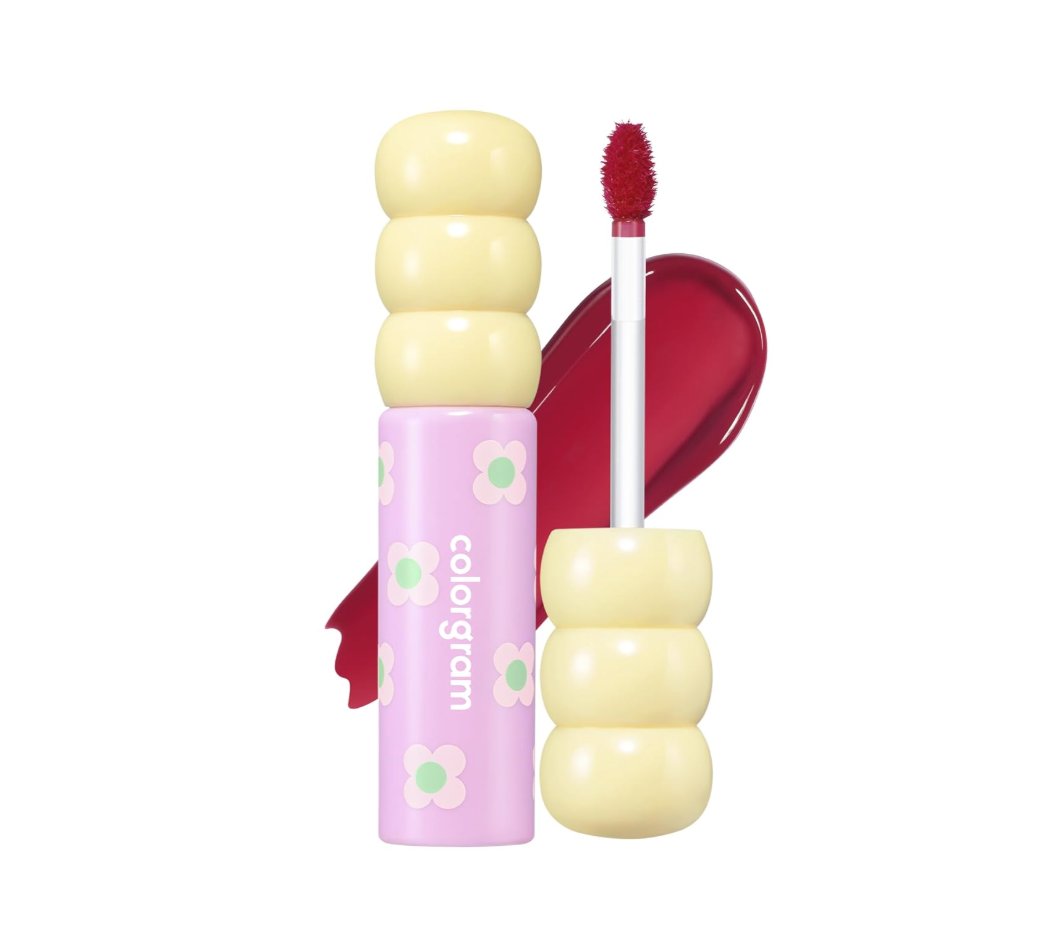 Colorgram Fruity Glass Tint - 08 Lovely Raspberry - Glamorous Beauty