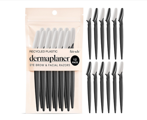 Kitsch Eyebrow Razor - Dermaplaner 12pc