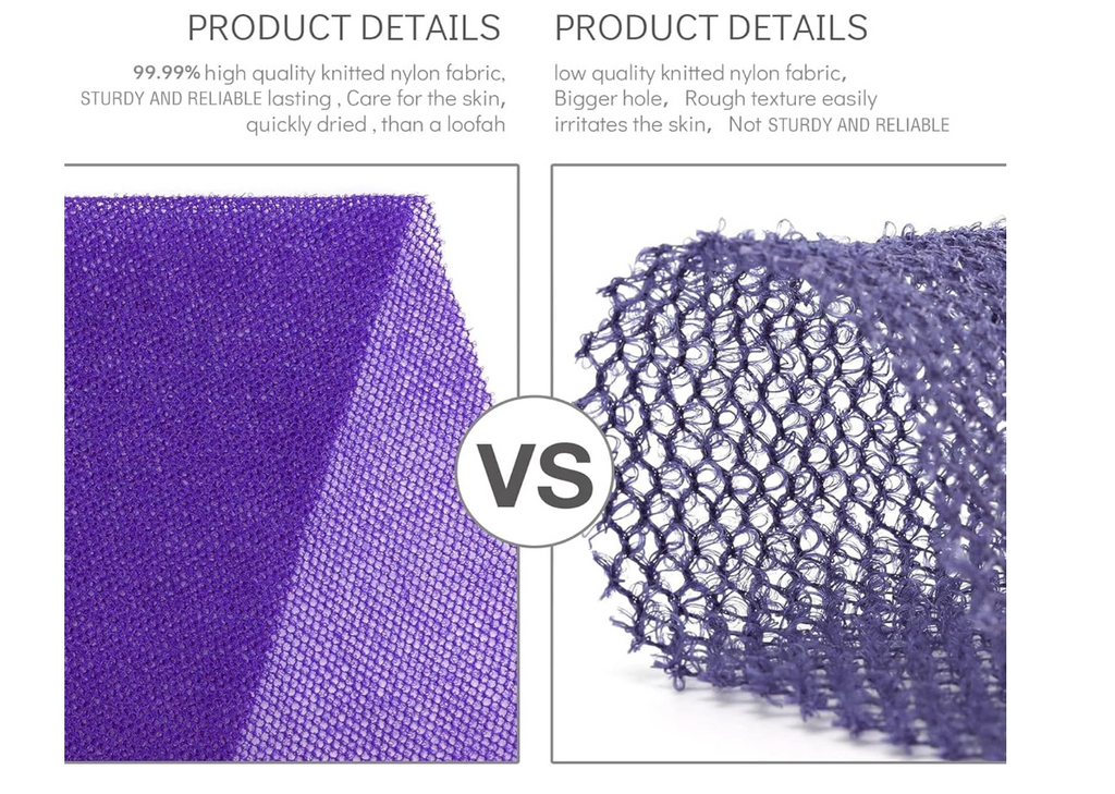 African Exfoliating Net Bath Sponge