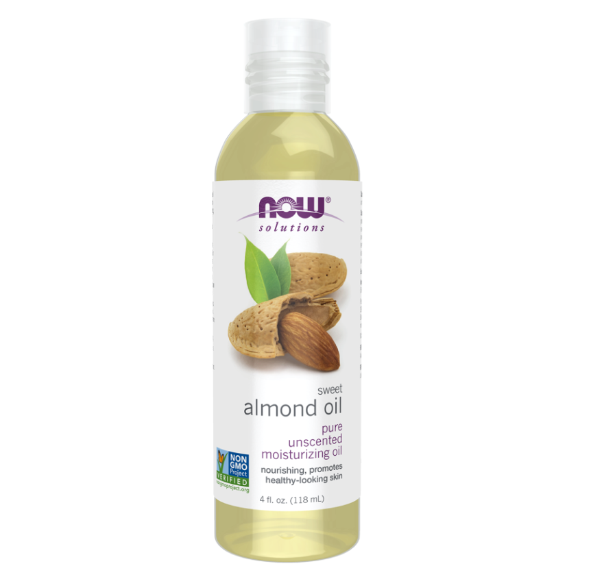 Now Foods Solutions Sweet Almond Oil - 118 ml - Glamorous Beauty