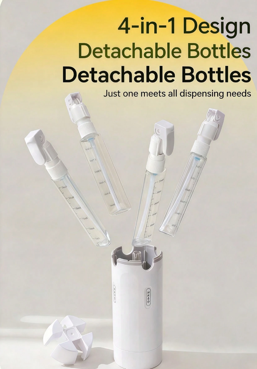 Refillable Travel Bottles 4-in-1