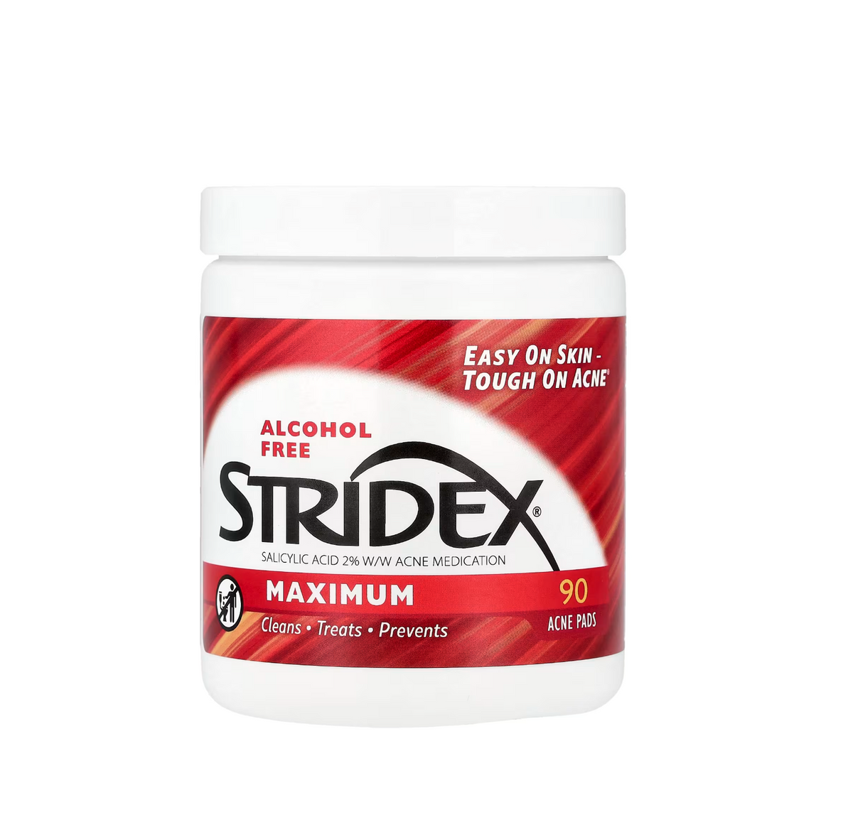 Stridex Daily Care Acne Pads with Salicylic Acid - 90 Pads