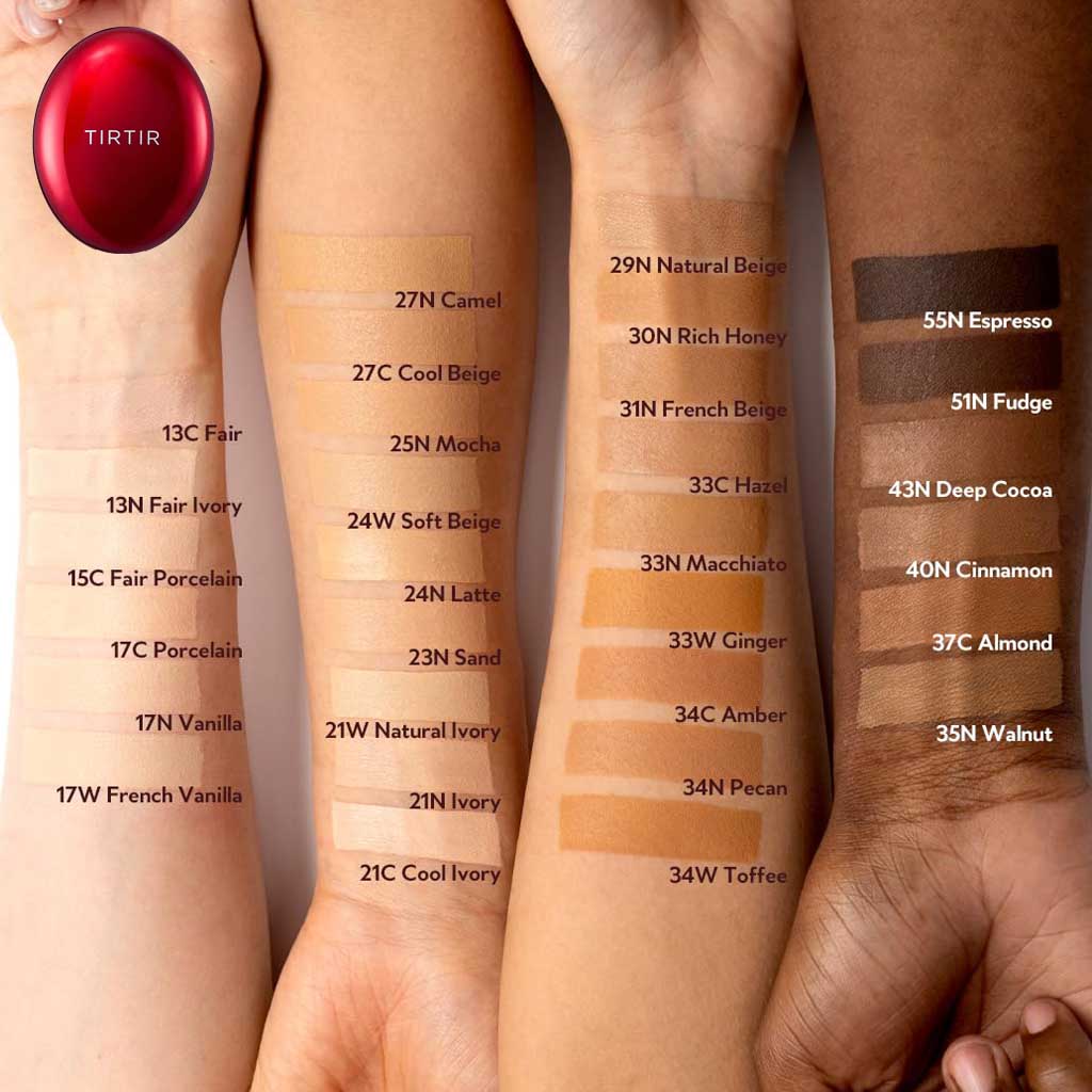 TIRTIR Mask Fit Red Cushion 25N Mini - Glamorous Beauty