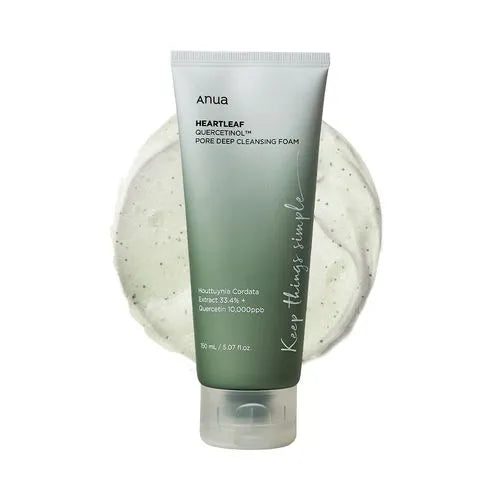 Anua Heartleaf Quercetinol Pore Deep Cleansing Foam - Glamorous Beauty