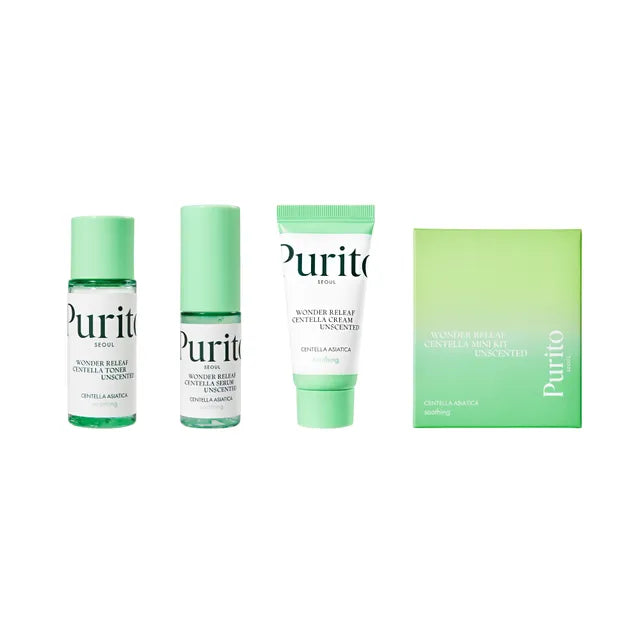 Purito SEOUL Wonder Releaf Centella Mini Kit Unscented