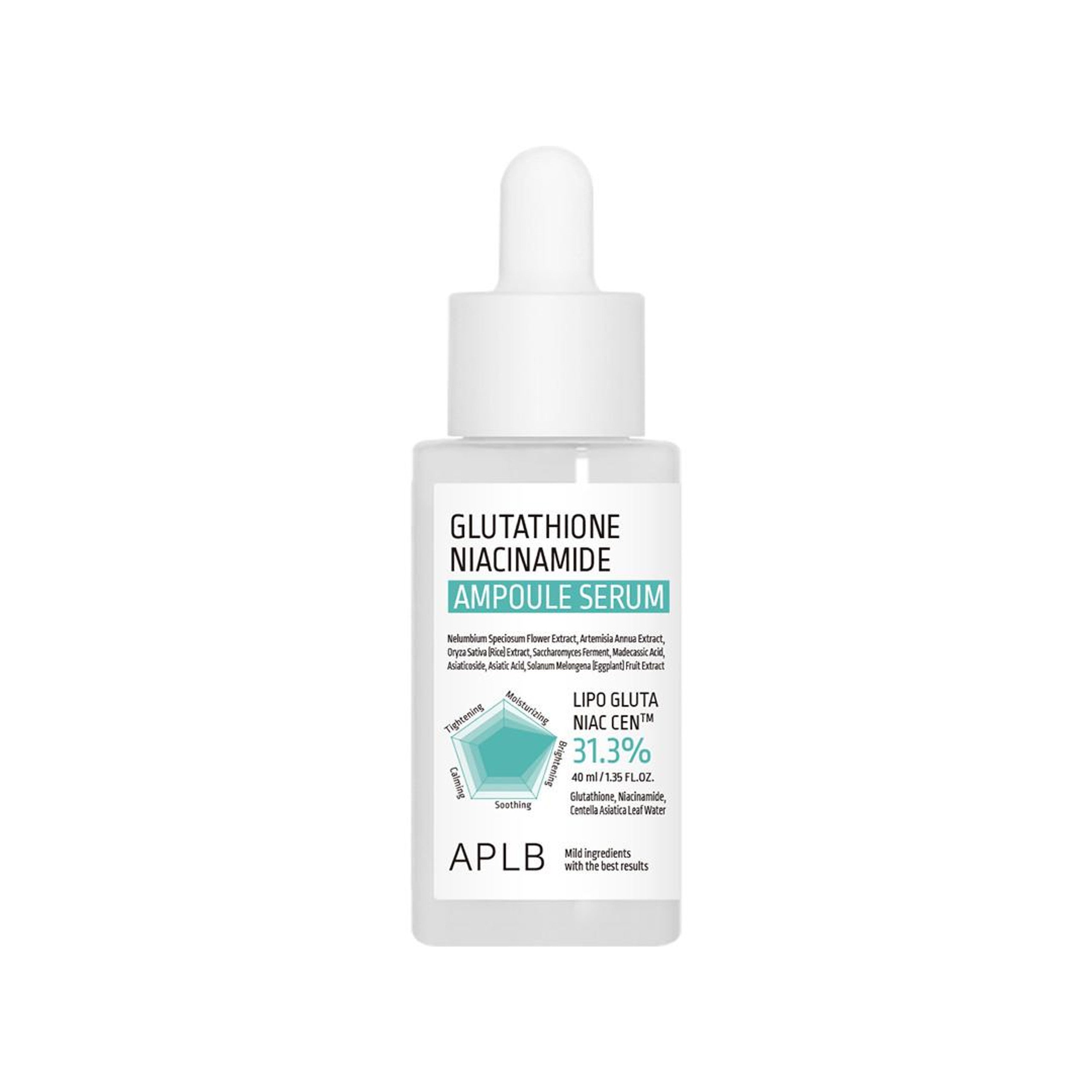 APLB Glutathione Niacinamide Ampoule Serum - Glamorous Beauty