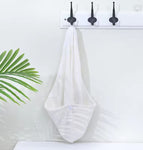 Microfiber Hair Towel - White