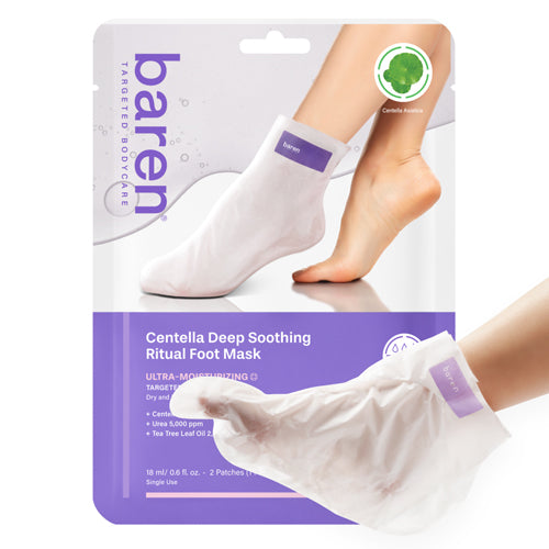 Baren Centella Deep Soothing Ritual Foot Mask 3ae