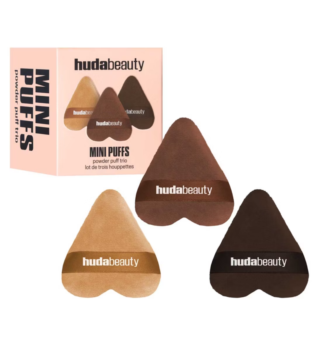 Huda Beauty Easy Bake Powder Puff Trio
