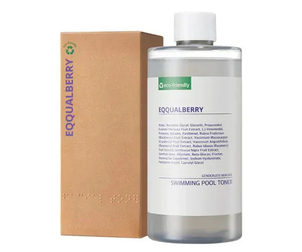 EQQUALBERRY Swimming Pool Daily Facial Toner 300ml - Glamorous Beauty