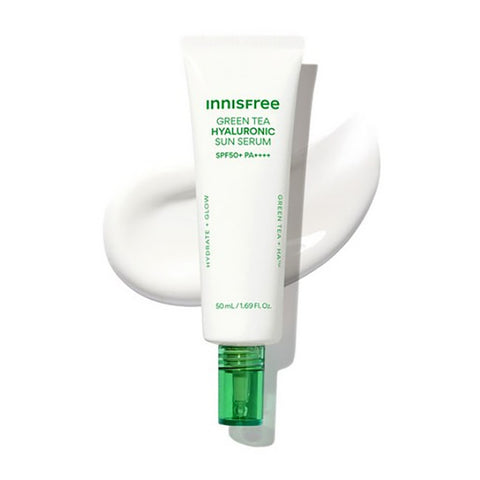 innisfree Green Tea Hyaluronic Sun Serum