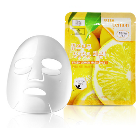 3W CLINIC Fresh Mask Sheet - Fresh Lemon