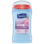 Suave Sweet Pea & Violet Invisible Solid Antiperspirant Deodorant Stick - Mini Size